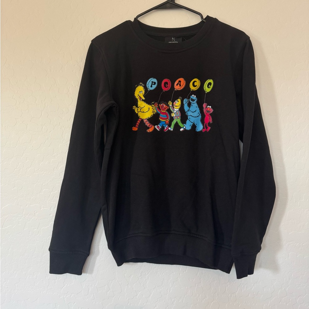Peace Collective Sesame Street sweatshirt size xs